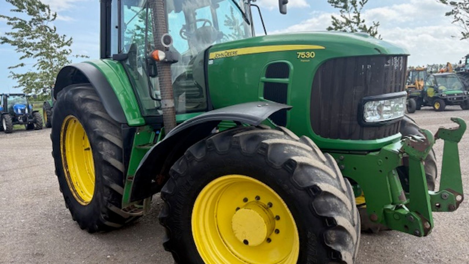 Traktor za tip John Deere 7530 PREMIUM AUTOQUARD, FRONTLIFT, Gebrauchtmaschine u Dronninglund (Slika 7)