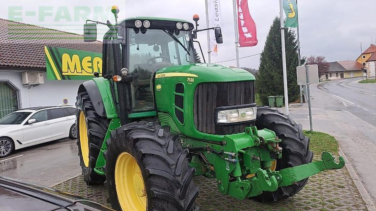 Traktor typu John Deere 7530, Gebrauchtmaschine w GROBELNO (Zdjęcie 3)