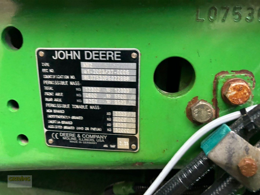 Traktor tip John Deere 7530, Gebrauchtmaschine in Ahaus (Poză 16)
