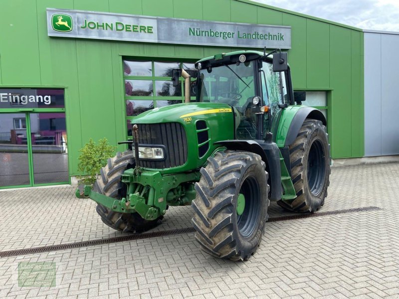 Traktor des Typs John Deere 7530PR, Gebrauchtmaschine in Leubsdorf (Bild 1)