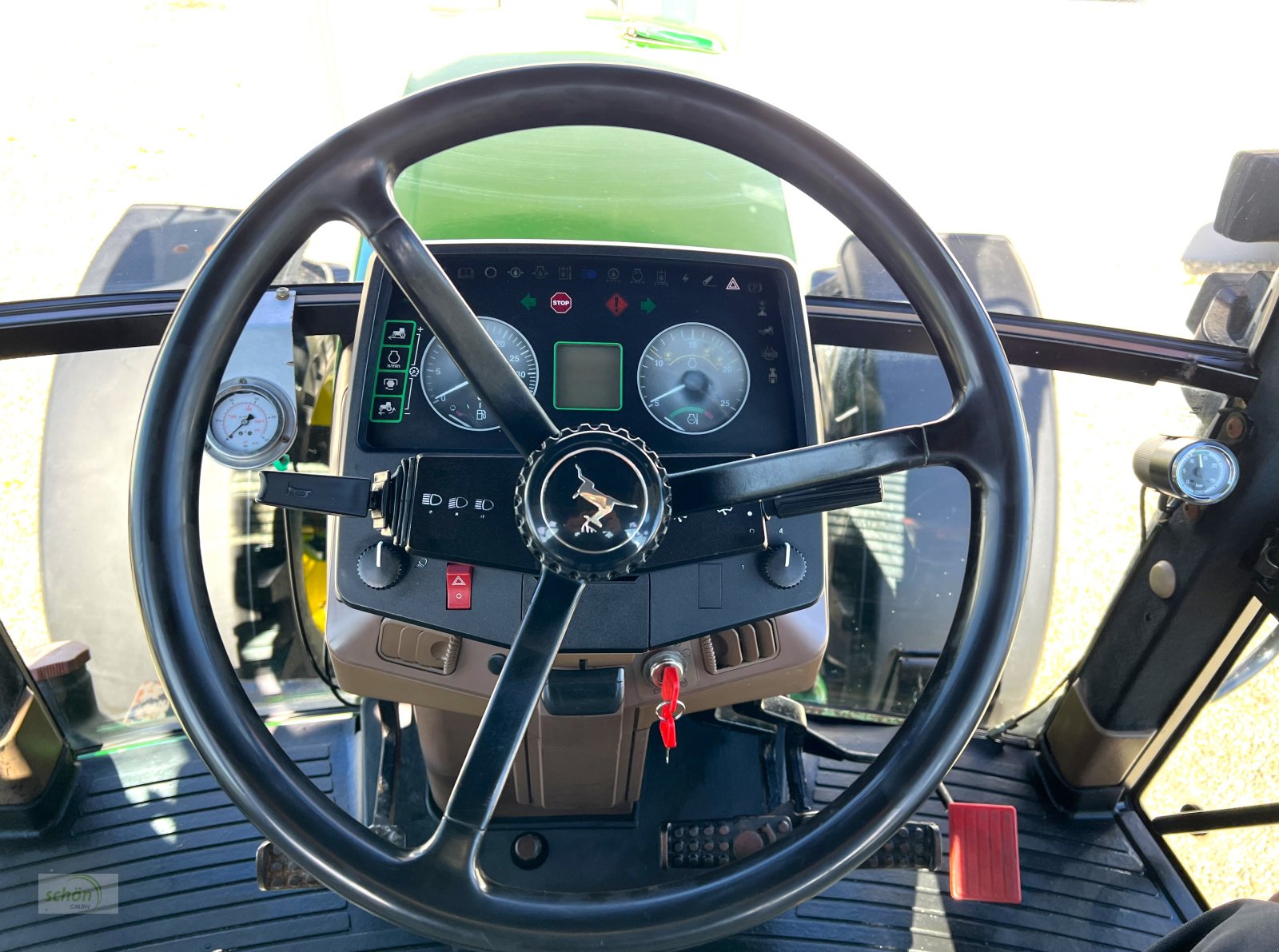 Traktor del tipo John Deere 7600 aus zweiter Hand - PowerQuad 20/12, Gebrauchtmaschine In Burgrieden (Immagine 20)