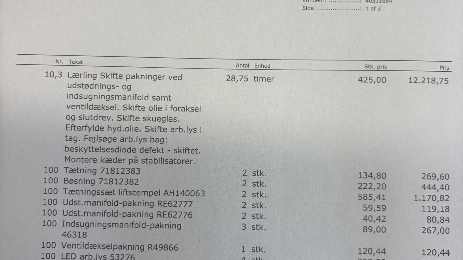 Traktor tipa John Deere 7700 FRONTLIFT, Gebrauchtmaschine u Dronninglund (Slika 4)