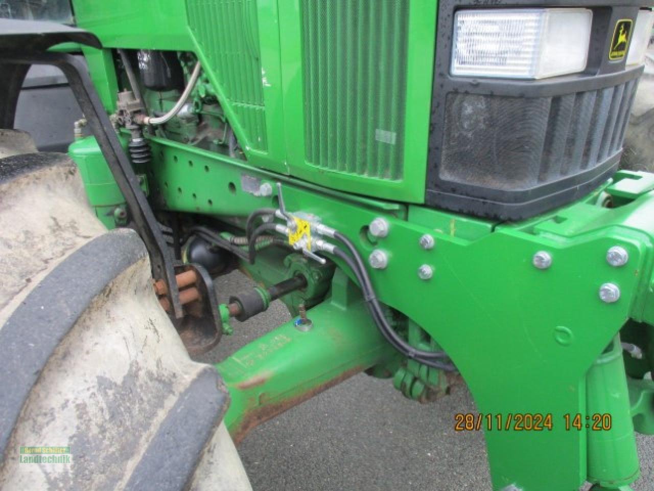 Traktor tipa John Deere 7710 TLS Motor Neu, Gebrauchtmaschine u Büren (Slika 12)