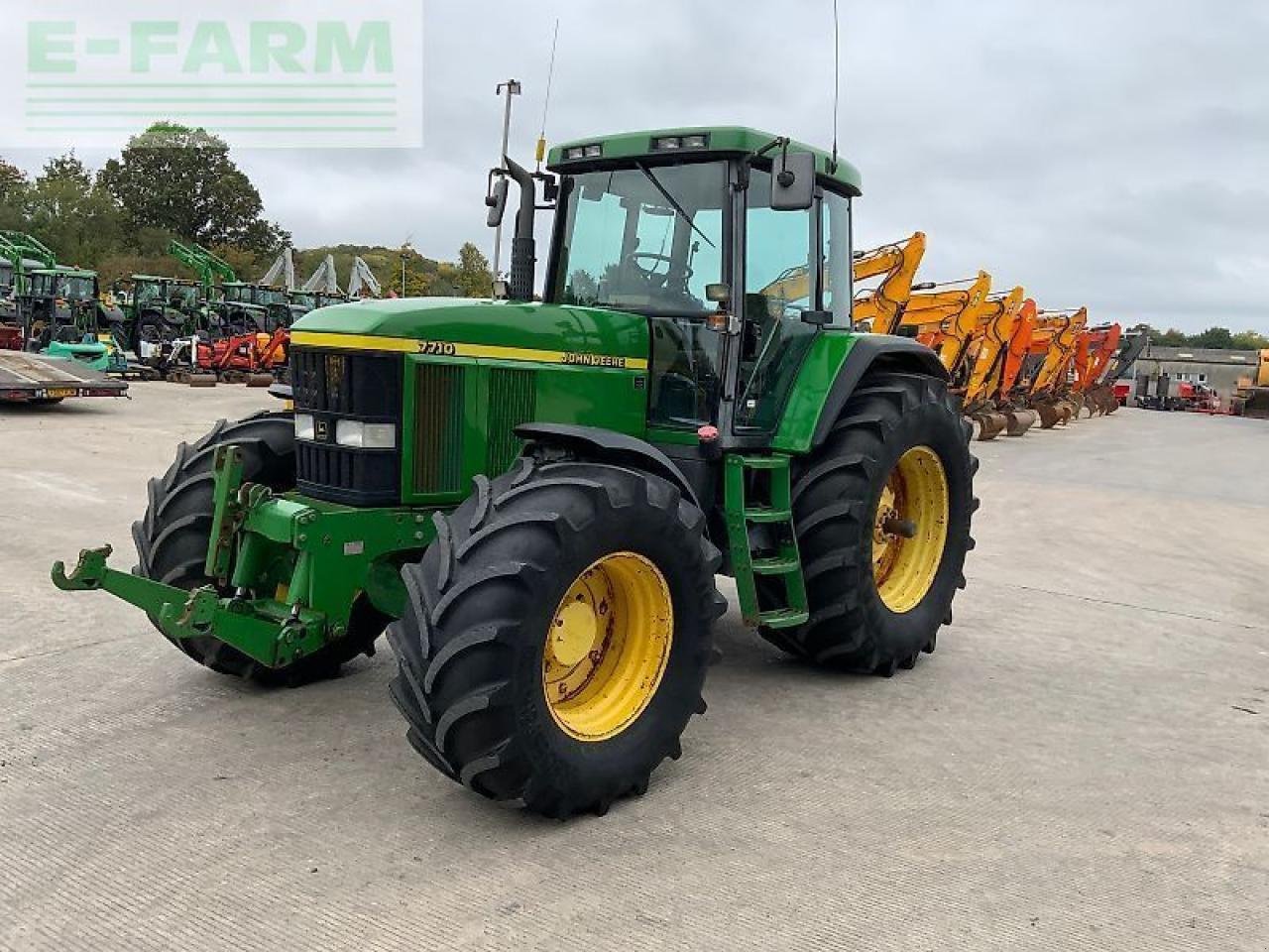 Traktor typu John Deere 7710 tractor, Gebrauchtmaschine v SHAFTESBURY (Obrázek 4)