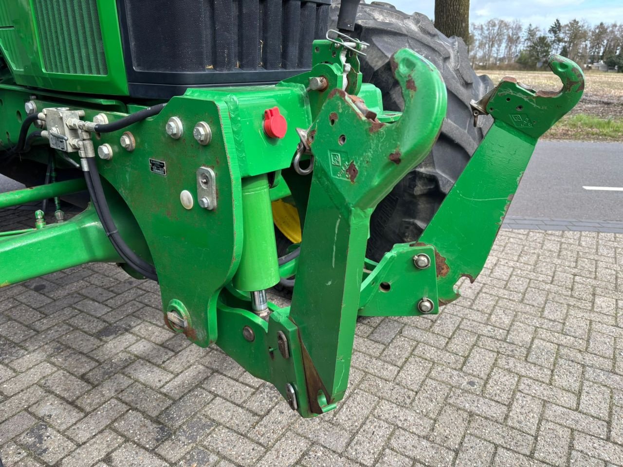 Traktor Türe ait John Deere 7710, Gebrauchtmaschine içinde Vriezenveen (resim 9)