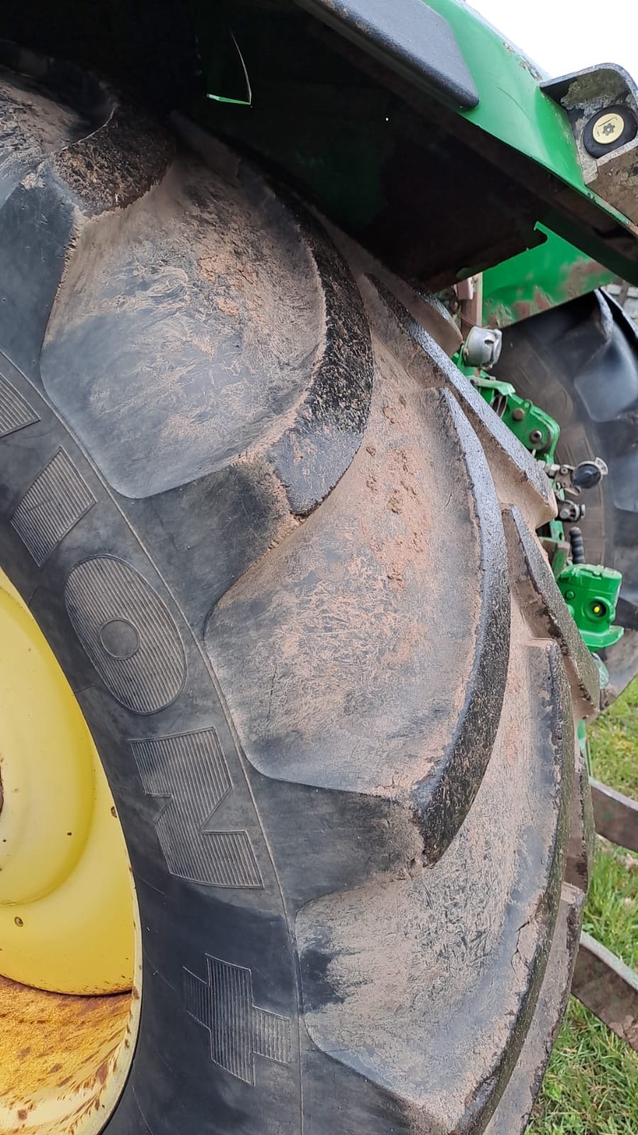 Traktor van het type John Deere 7710, Gebrauchtmaschine in Weigendorf (Foto 8)
