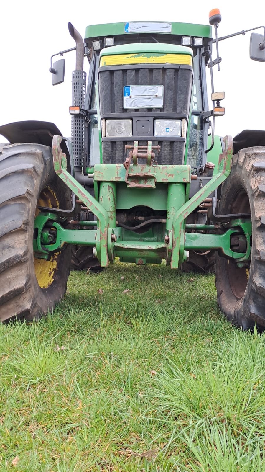 Traktor van het type John Deere 7710, Gebrauchtmaschine in Weigendorf (Foto 5)