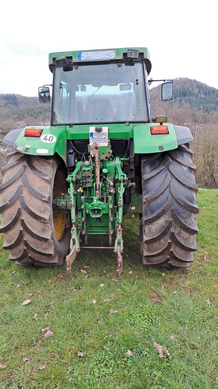 Traktor van het type John Deere 7710, Gebrauchtmaschine in Weigendorf (Foto 7)