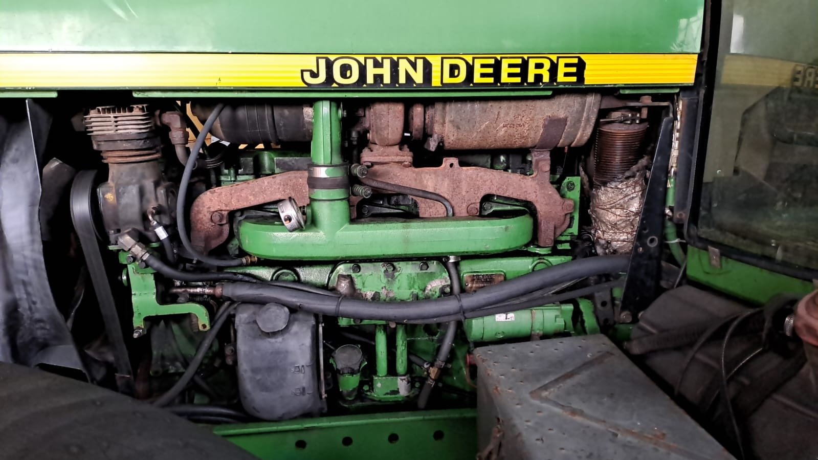 Traktor van het type John Deere 7710, Gebrauchtmaschine in Weigendorf (Foto 16)