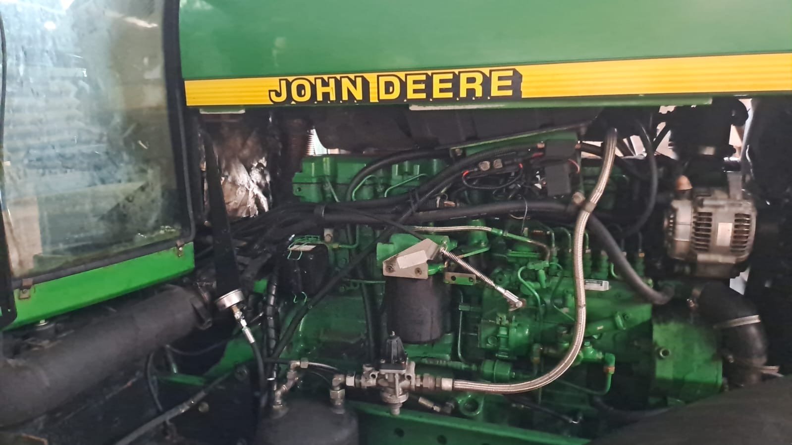 Traktor van het type John Deere 7710, Gebrauchtmaschine in Weigendorf (Foto 17)