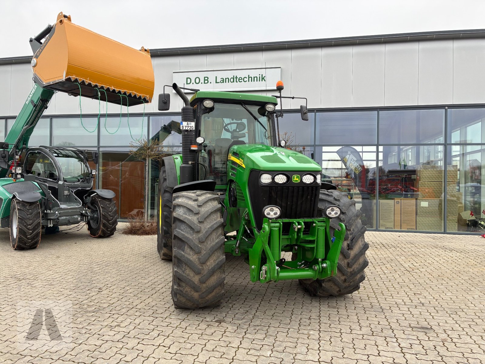 Traktor типа John Deere 7720, Gebrauchtmaschine в Langweid am Lech (Фотография 3)