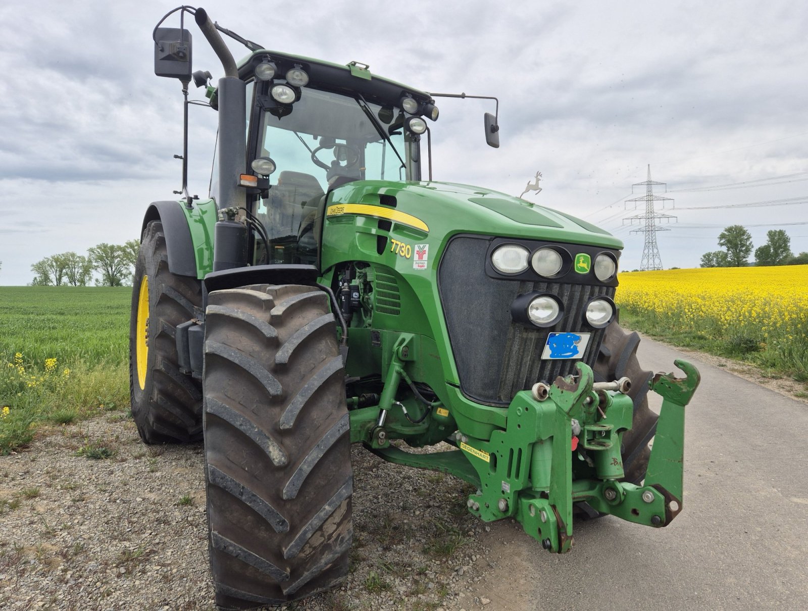 Traktor del tipo John Deere 7730, Gebrauchtmaschine In Kolitzheim (Immagine 2)