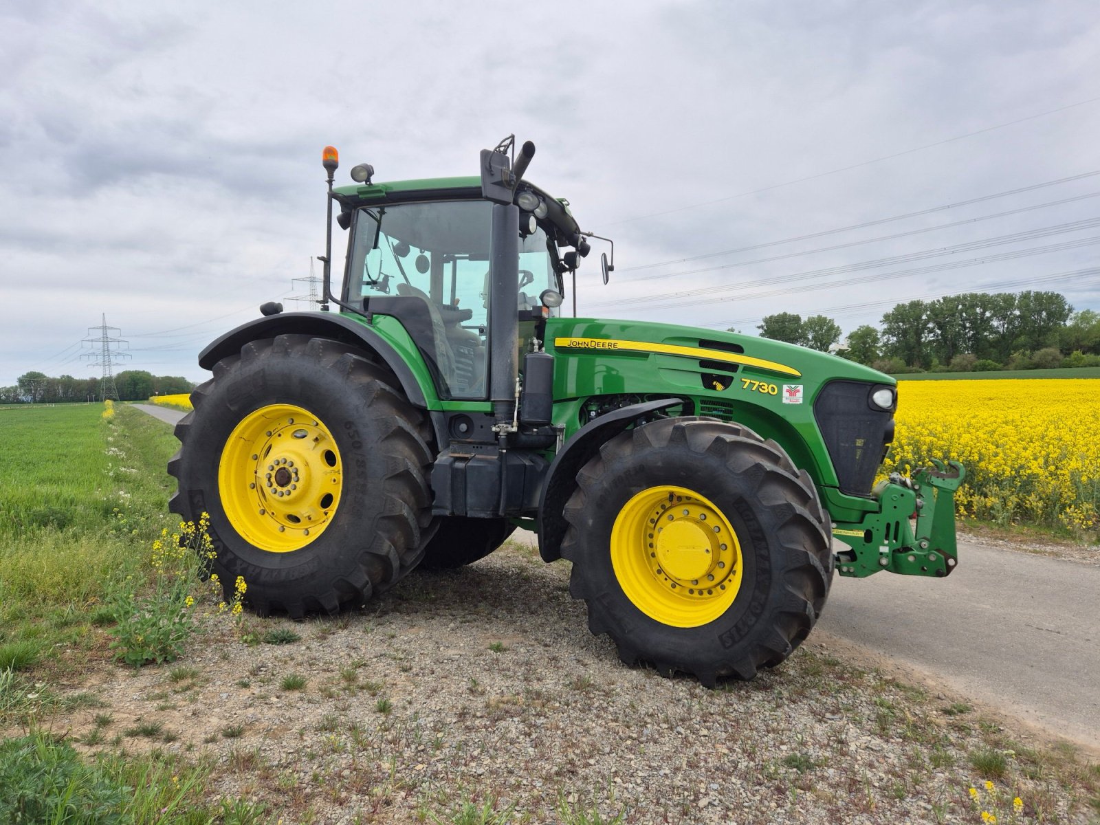Traktor del tipo John Deere 7730, Gebrauchtmaschine In Kolitzheim (Immagine 3)