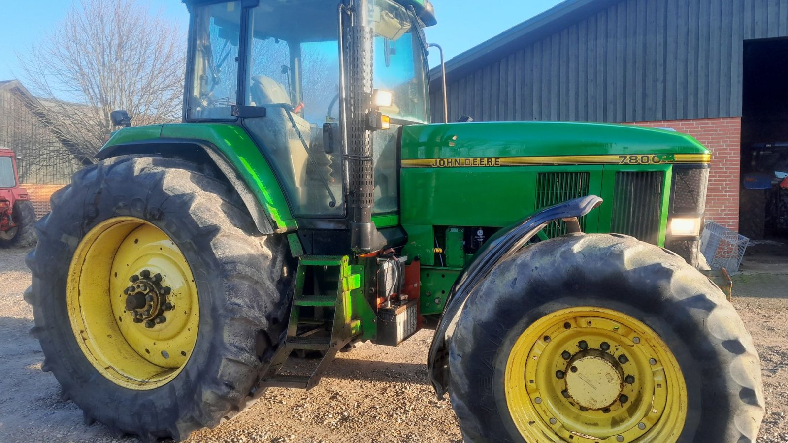 Traktor des Typs John Deere 7800 4WD, Gebrauchtmaschine in Skive (Bild 3)