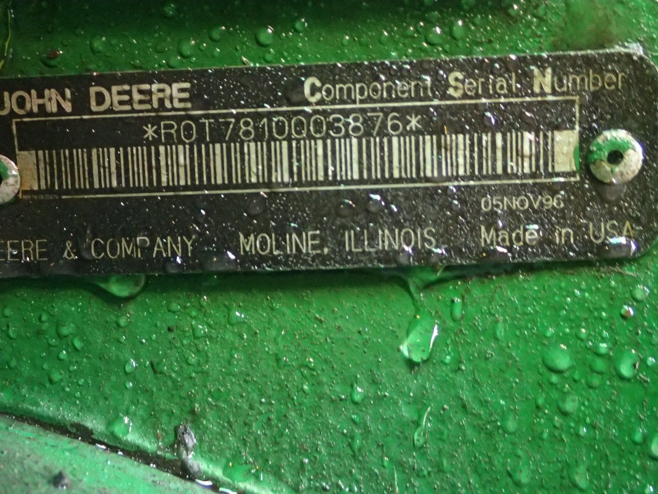 Traktor Türe ait John Deere 7810, Gebrauchtmaschine içinde Viborg (resim 5)
