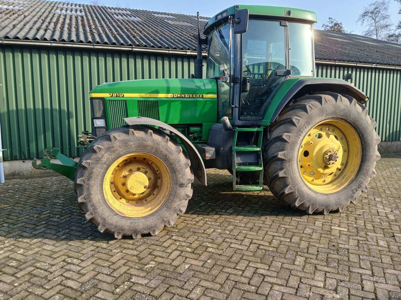 Traktor Türe ait John Deere 7810, Gebrauchtmaschine içinde Loosbroek (resim 1)