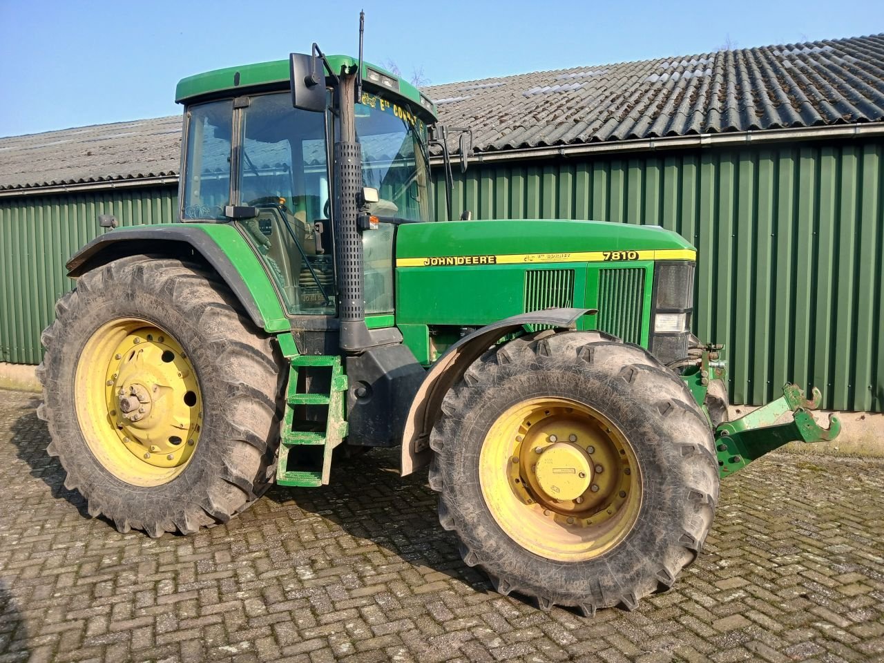 Traktor Türe ait John Deere 7810, Gebrauchtmaschine içinde Loosbroek (resim 2)