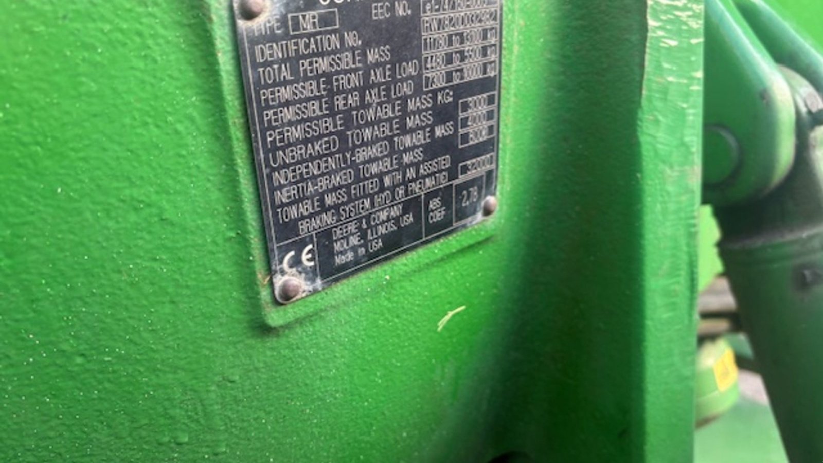 Traktor du type John Deere 7820 Auto Power FRONTLIFT, Gebrauchtmaschine en Dronninglund (Photo 7)