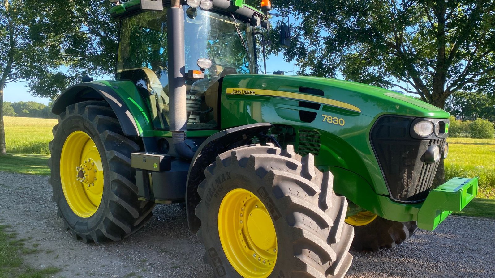 Traktor типа John Deere 7830 AutoPower, Gebrauchtmaschine в Varde (Фотография 2)