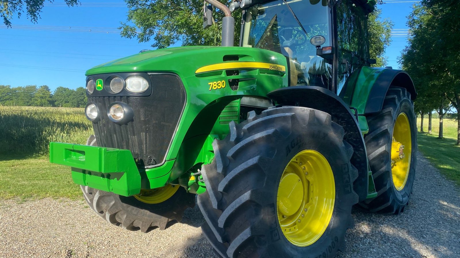 Traktor типа John Deere 7830 AutoPower, Gebrauchtmaschine в Varde (Фотография 1)