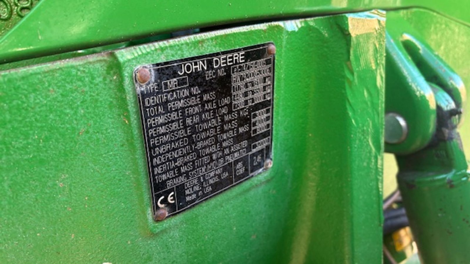 Traktor του τύπου John Deere 7920 AUTOPOWER M AUTOTRAC READY, FRONTLIFT, Gebrauchtmaschine σε Dronninglund (Φωτογραφία 8)