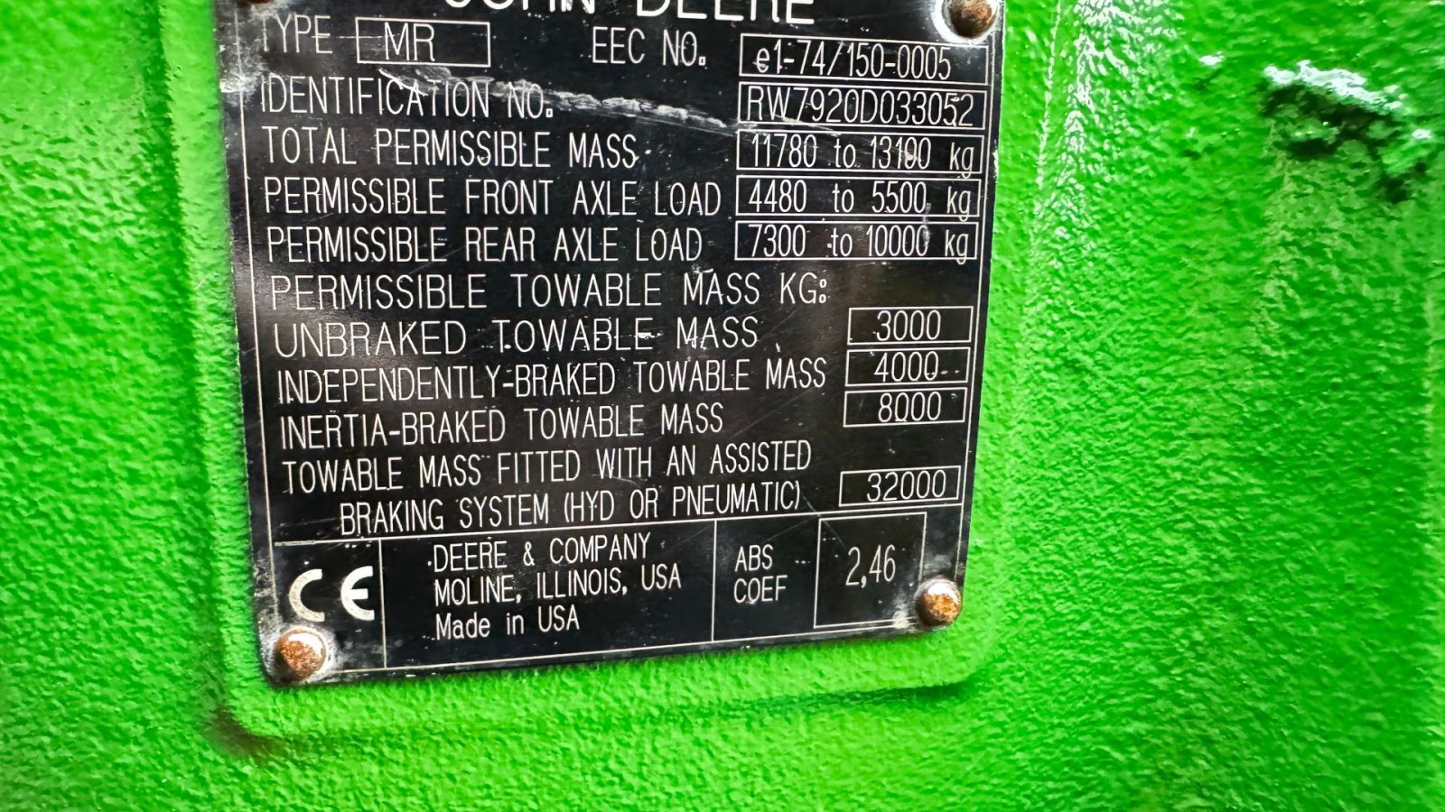 Traktor des Typs John Deere 7920 Autopower, Gebrauchtmaschine in Haderup (Bild 17)