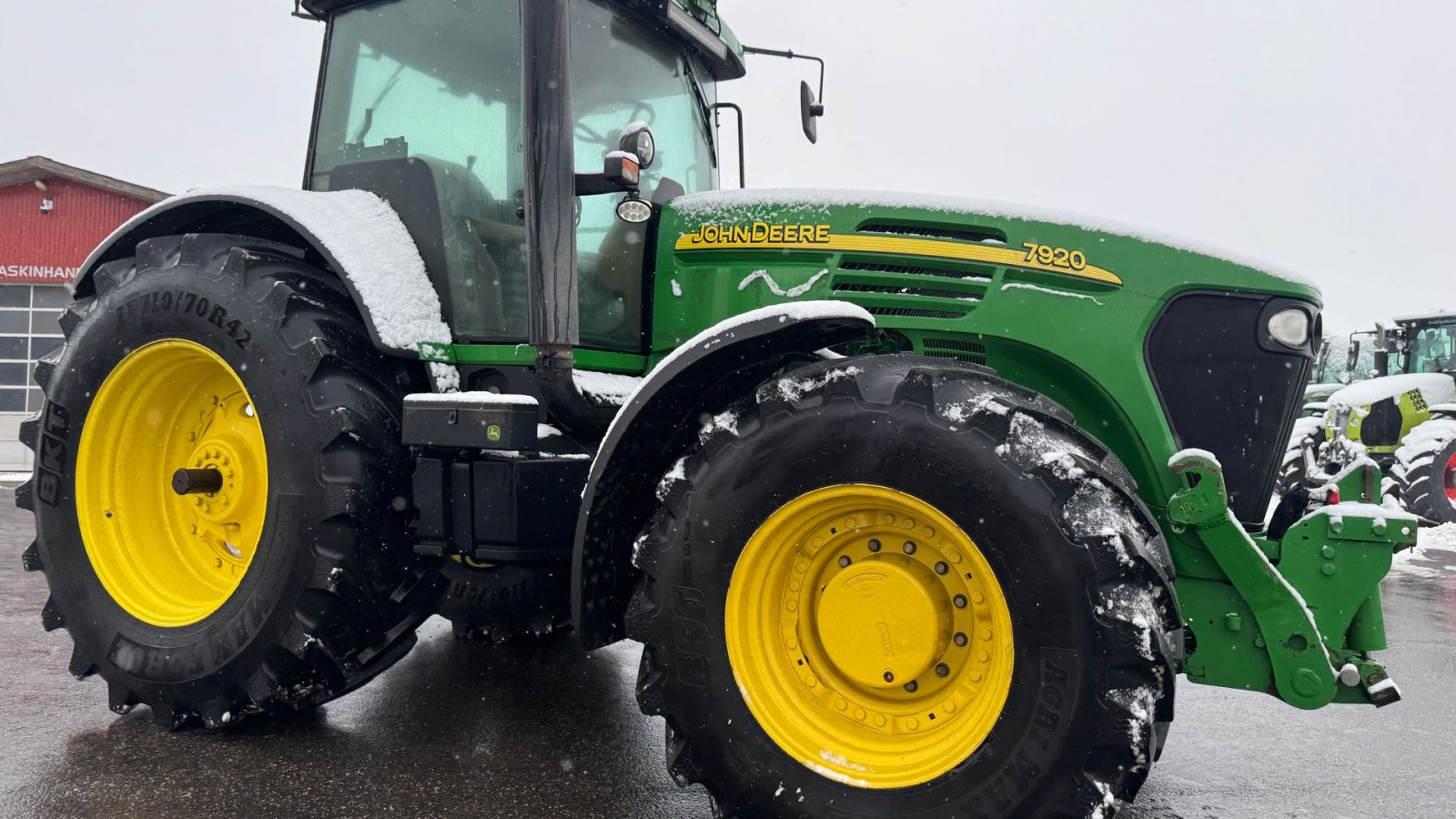 Traktor typu John Deere 7920 EKSTREM FLOT OG NÆSTEN NYE DÆK!, Gebrauchtmaschine v Nørager (Obrázok 9)