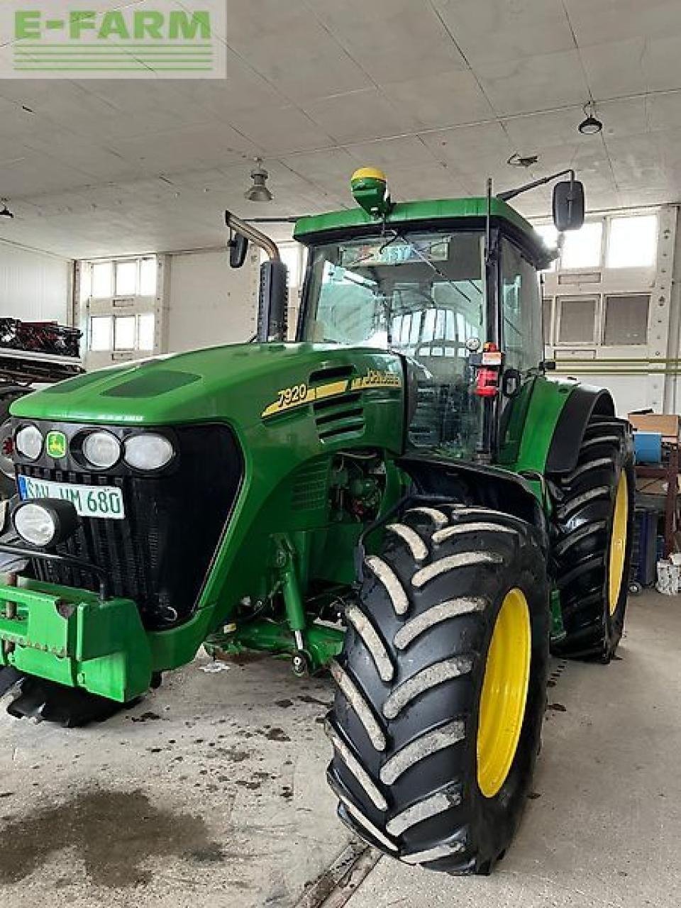 Traktor Türe ait John Deere 7920, Gebrauchtmaschine içinde WALLHAUSEN (resim 5)