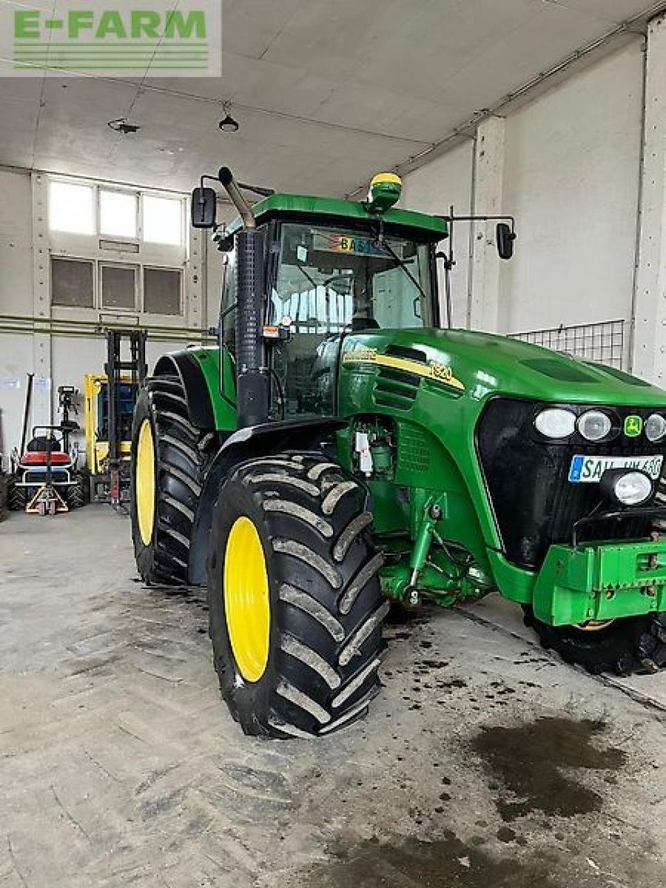 Traktor Türe ait John Deere 7920, Gebrauchtmaschine içinde WALLHAUSEN (resim 8)
