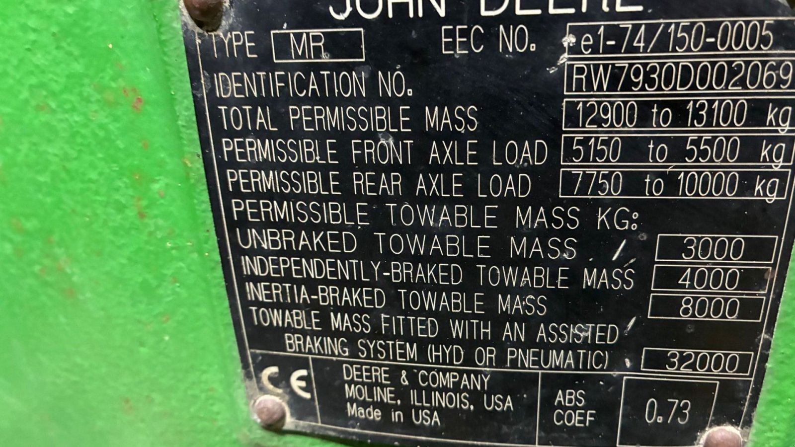 Traktor του τύπου John Deere 7930, Gebrauchtmaschine σε Trige (Φωτογραφία 9)