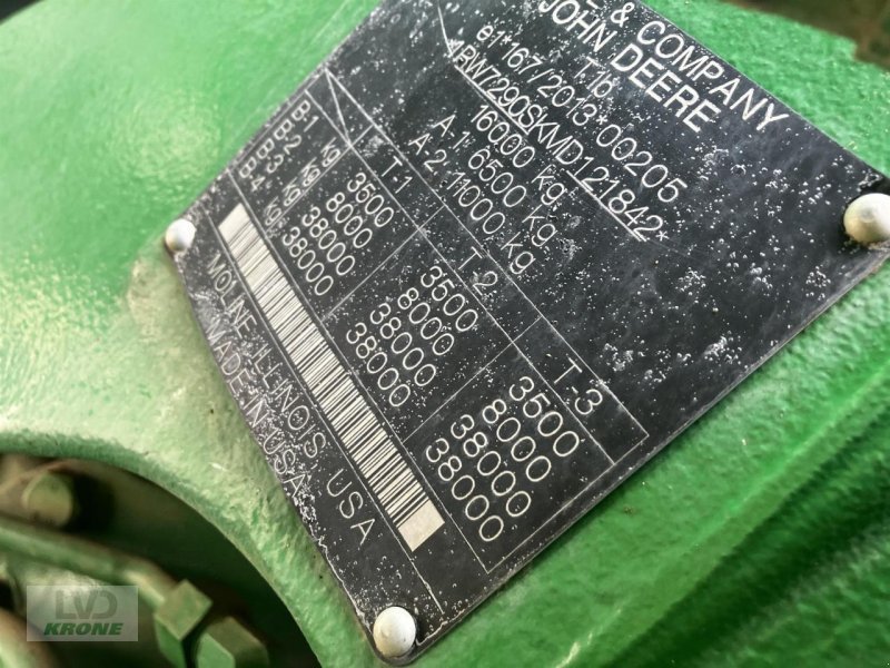 Traktor типа John Deere 7R 290 (MY21), Gebrauchtmaschine в Spelle (Фотография 17)