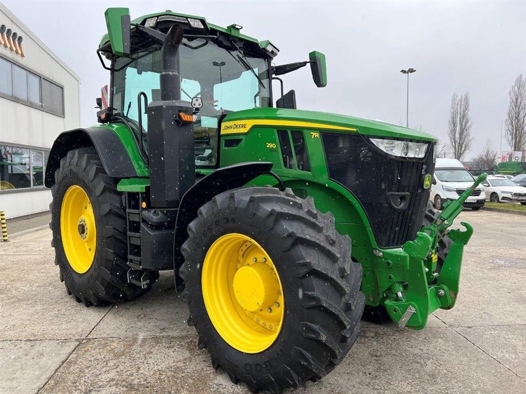 Traktor tipa John Deere 7R 290 SOLGT!!! Kun 600 timer. GPS klar. Stor monitor 4600 ( 10" ). Luftbremser. Hydrauliske bremser. E23 50 km/t., Gebrauchtmaschine u Kolding (Slika 4)
