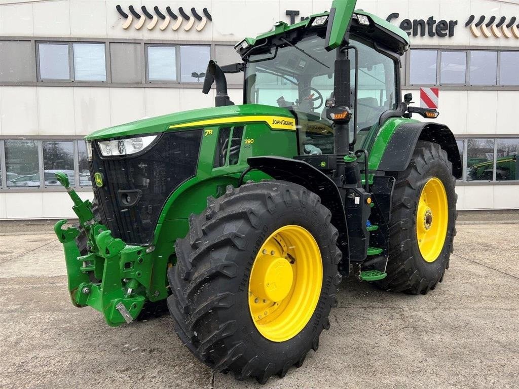 Traktor tipa John Deere 7R 290 SOLGT!!! Kun 600 timer. GPS klar. Stor monitor 4600 ( 10" ). Luftbremser. Hydrauliske bremser. E23 50 km/t., Gebrauchtmaschine u Kolding (Slika 2)