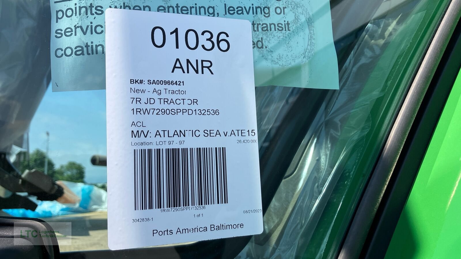 Traktor des Typs John Deere 7R 290, Neumaschine in Eggendorf (Bild 21)