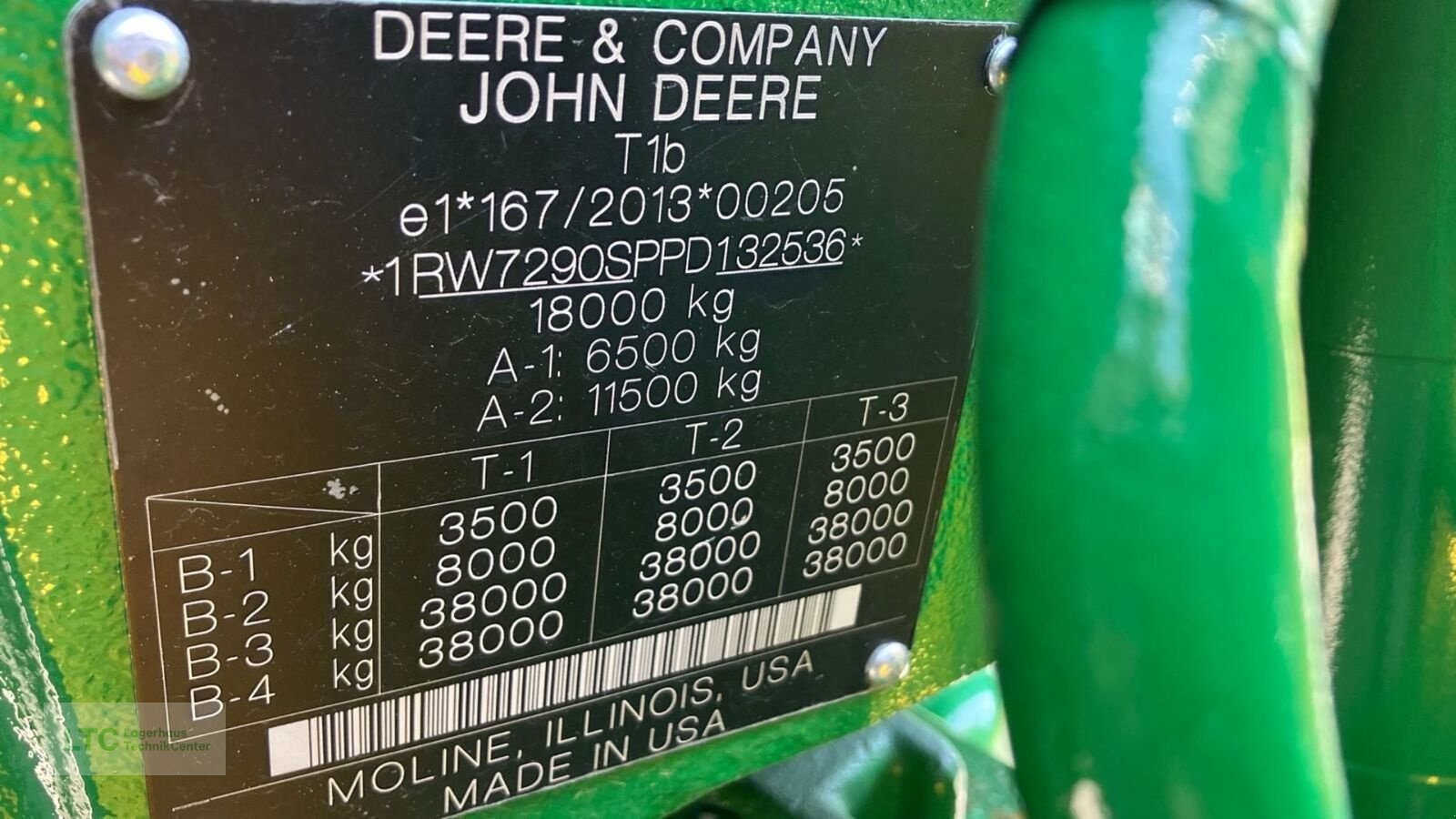 Traktor typu John Deere 7R 290, Neumaschine v Eggendorf (Obrázek 19)