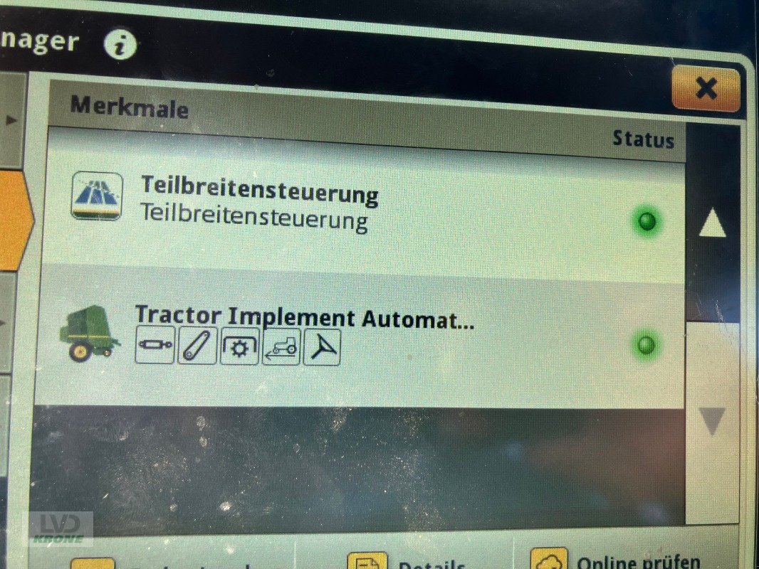 Traktor Türe ait John Deere 7R 310, Gebrauchtmaschine içinde Alt-Mölln (resim 12)
