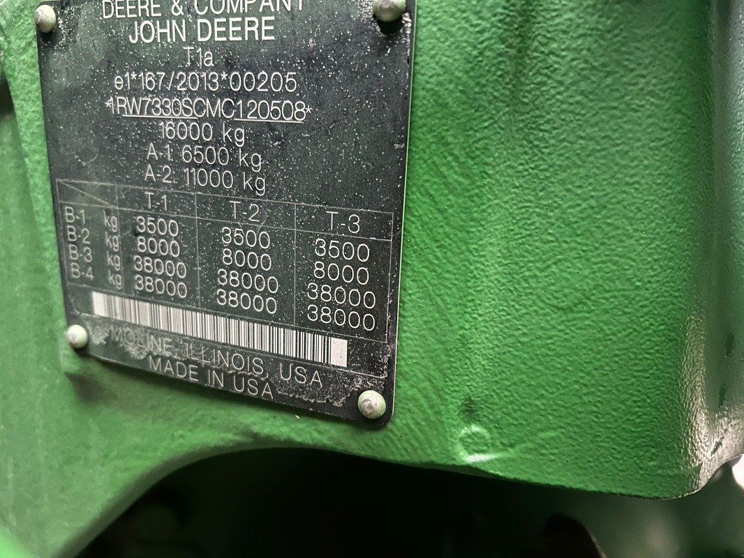 Traktor of the type John Deere 7R 330 e23, Gebrauchtmaschine in Sittensen (Picture 13)