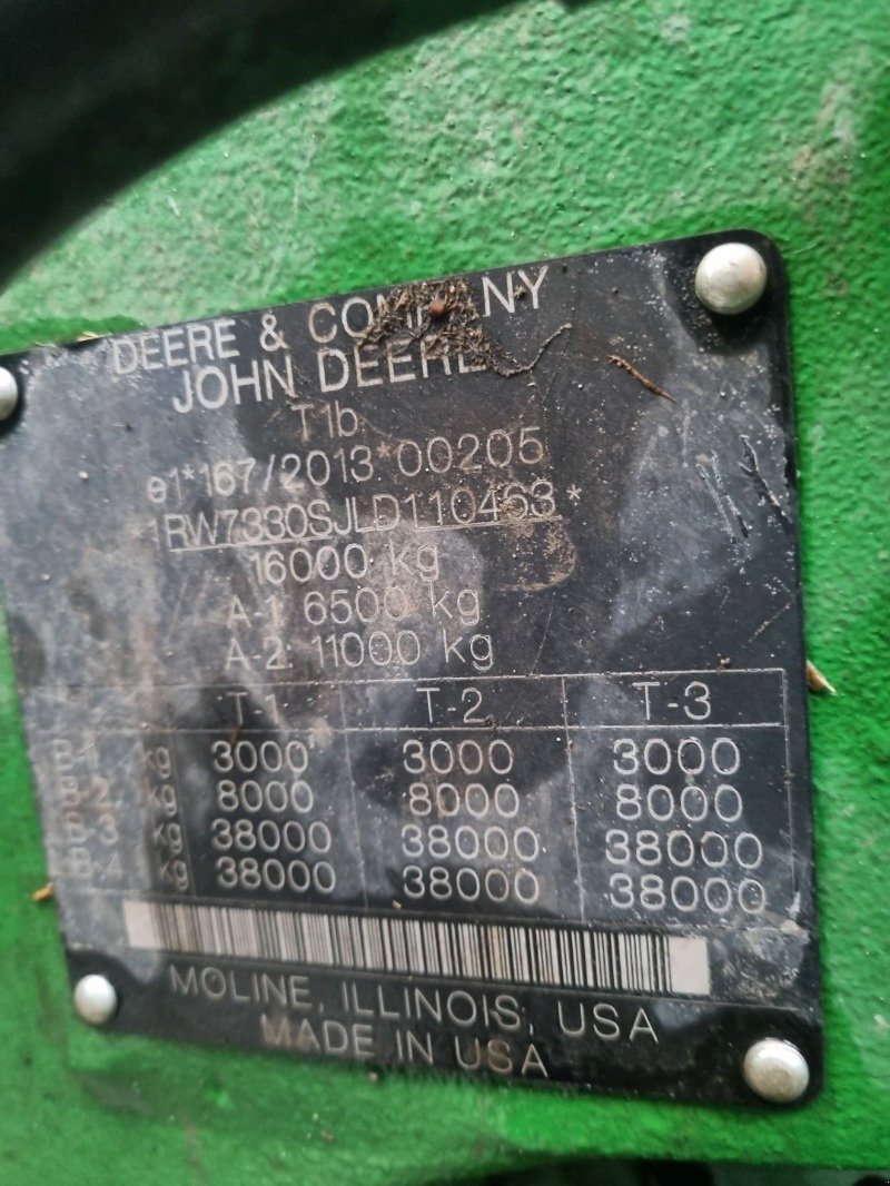 Traktor del tipo John Deere 7R 330 MY20 AP 50, Gebrauchtmaschine en Neubrandenburg (Imagen 19)