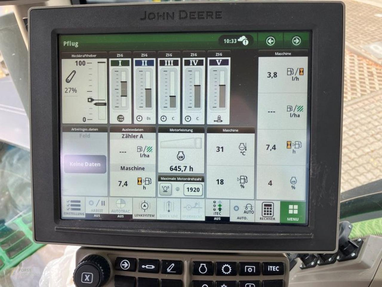 Traktor типа John Deere 7R 330, Gebrauchtmaschine в Jahnatal (Фотография 7)