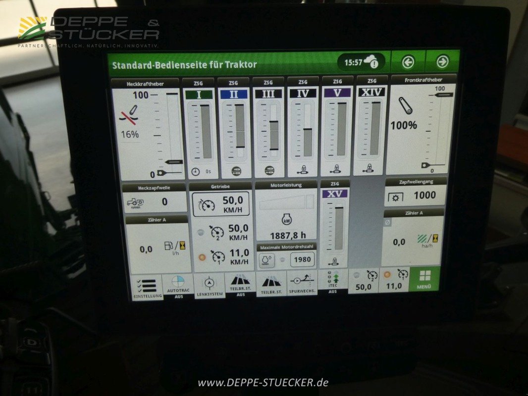 Traktor типа John Deere 7R 330, Gebrauchtmaschine в Lauterberg/Barbis (Фотография 15)