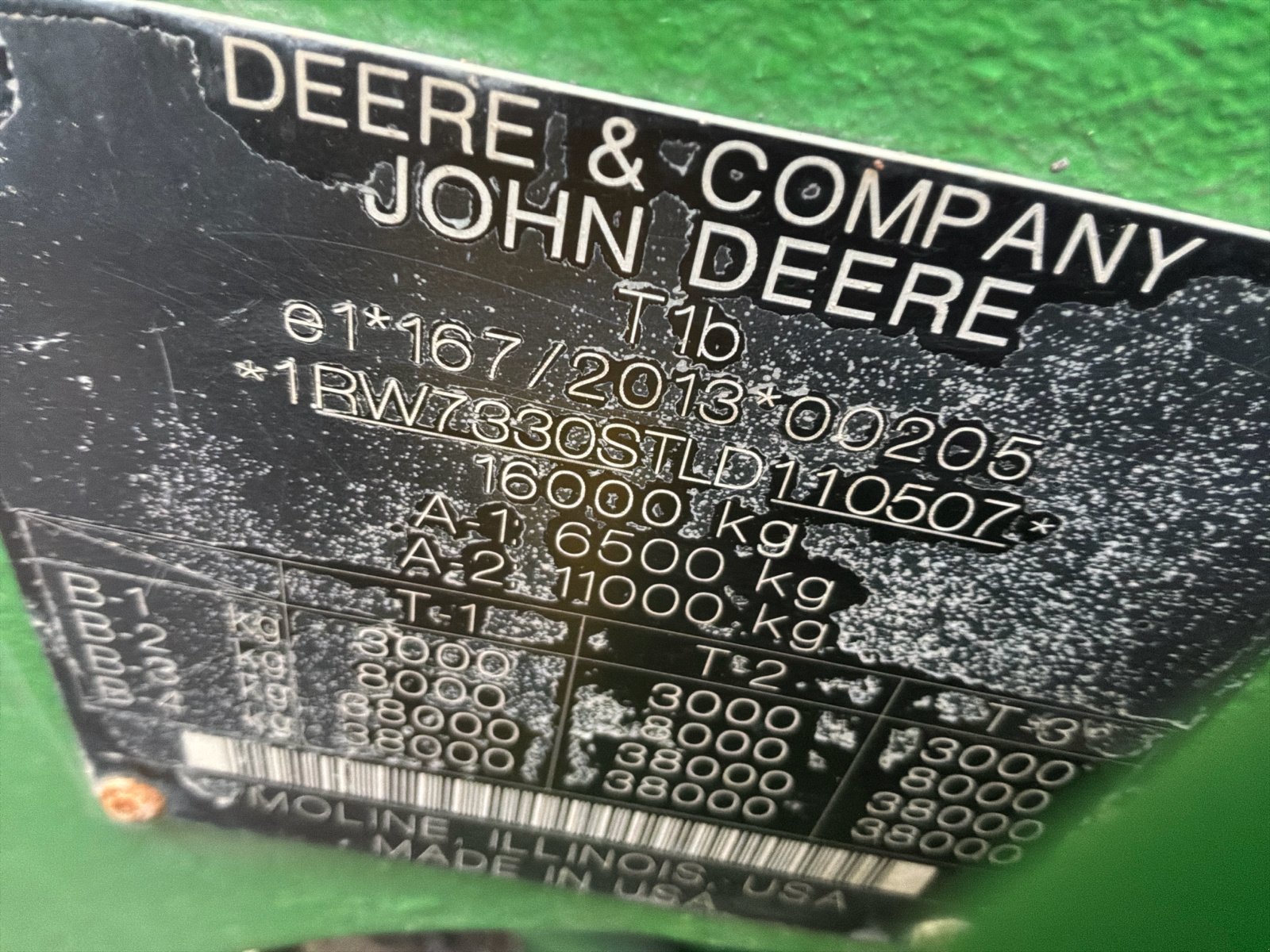 Traktor typu John Deere 7R 330, Gebrauchtmaschine v Aarschot (Obrázek 25)