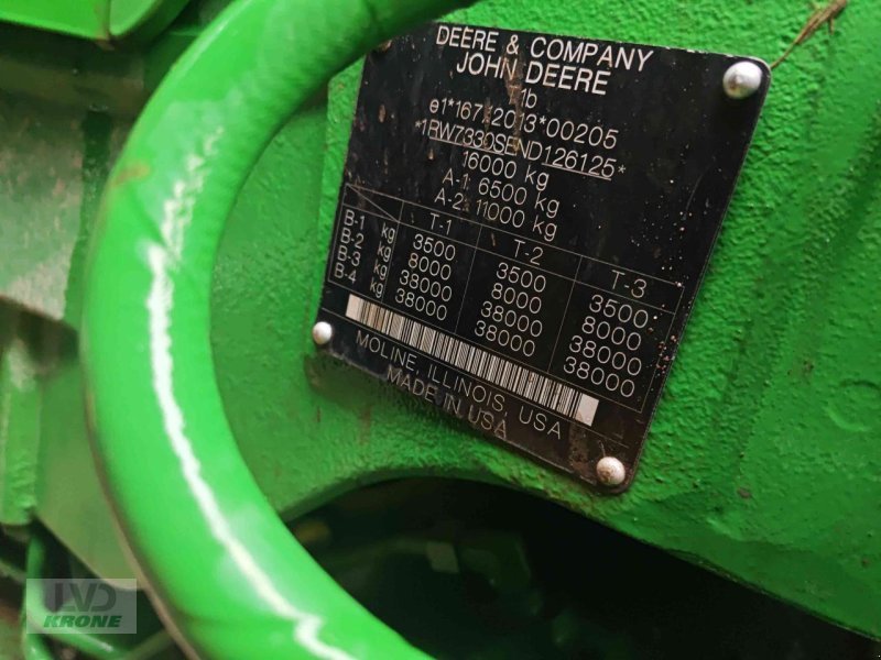 Traktor του τύπου John Deere 7R 330, Gebrauchtmaschine σε Spelle (Φωτογραφία 14)
