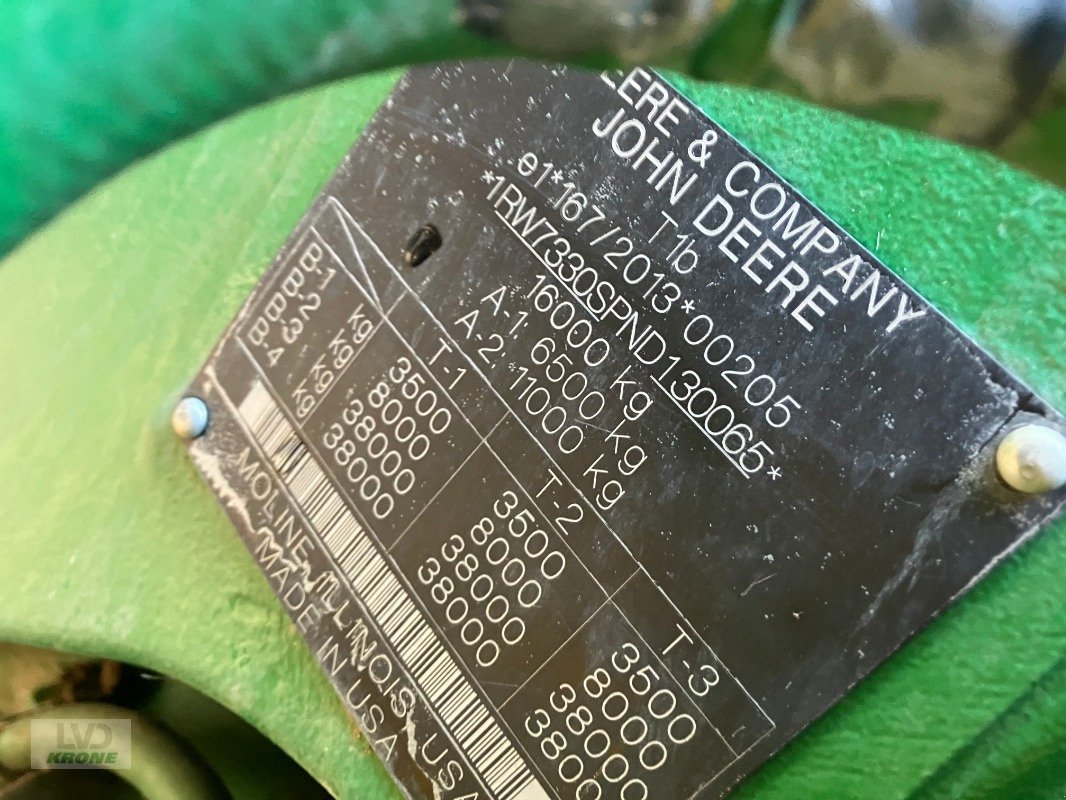 Traktor des Typs John Deere 7R 330, Gebrauchtmaschine in Alt-Mölln (Bild 15)