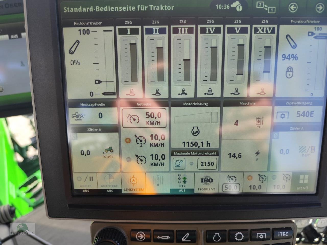 Traktor des Typs John Deere 7R 350 - Command PRO, Gebrauchtmaschine in Teichröda (Bild 11)