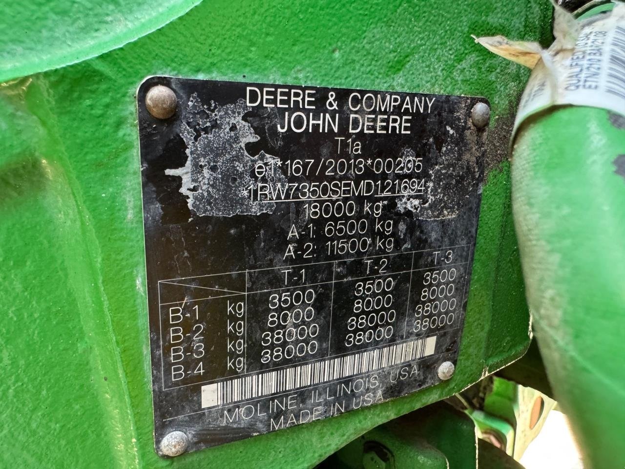 Traktor vrste John Deere 7R 350, Gebrauchtmaschine v Bramming (Slika 12)