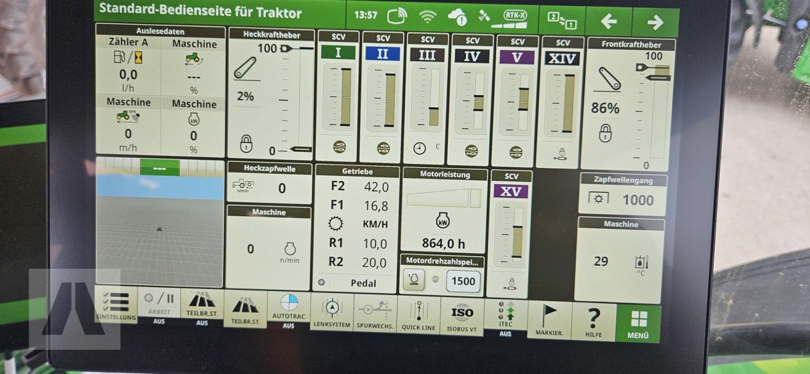 Traktor des Typs John Deere 7R 350, Gebrauchtmaschine in Schwabmünchen (Bild 31)