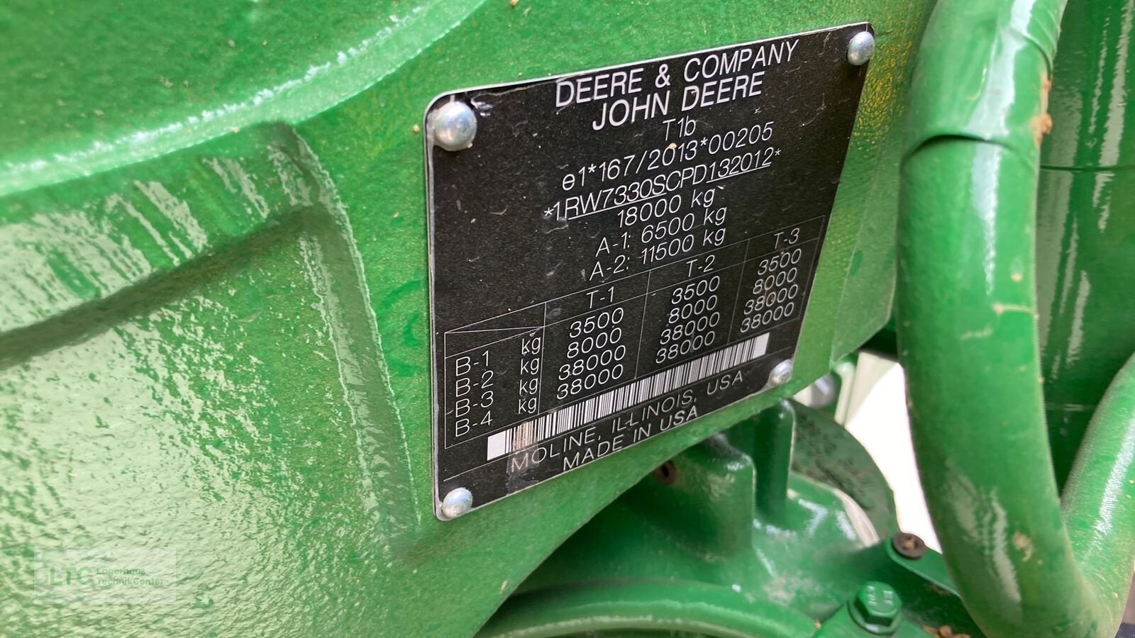Traktor tipa John Deere 7R330, Vorführmaschine u Großpetersdorf (Slika 19)
