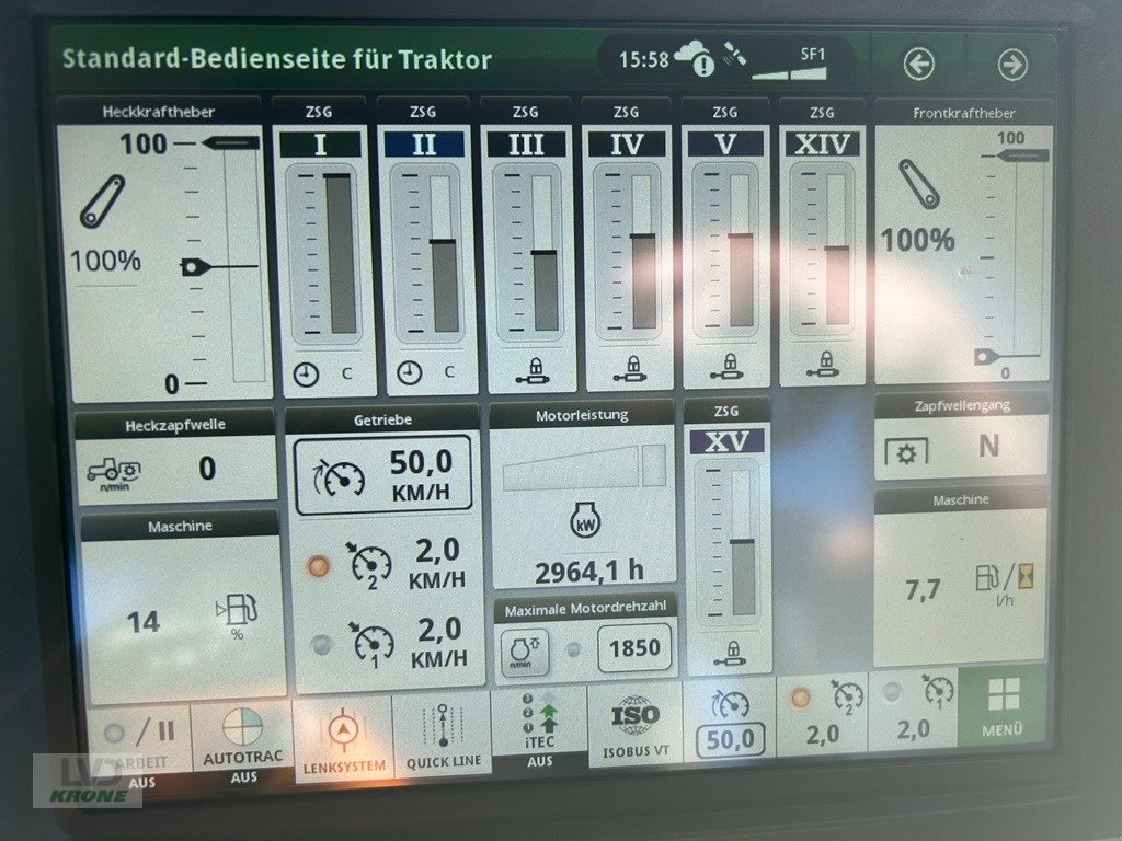 Traktor des Typs John Deere 7R330, Gebrauchtmaschine in Groß Munzel (Bild 11)
