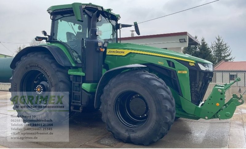 Traktor του τύπου John Deere 8 R 370, Gebrauchtmaschine σε Weißenschirmbach (Φωτογραφία 1)