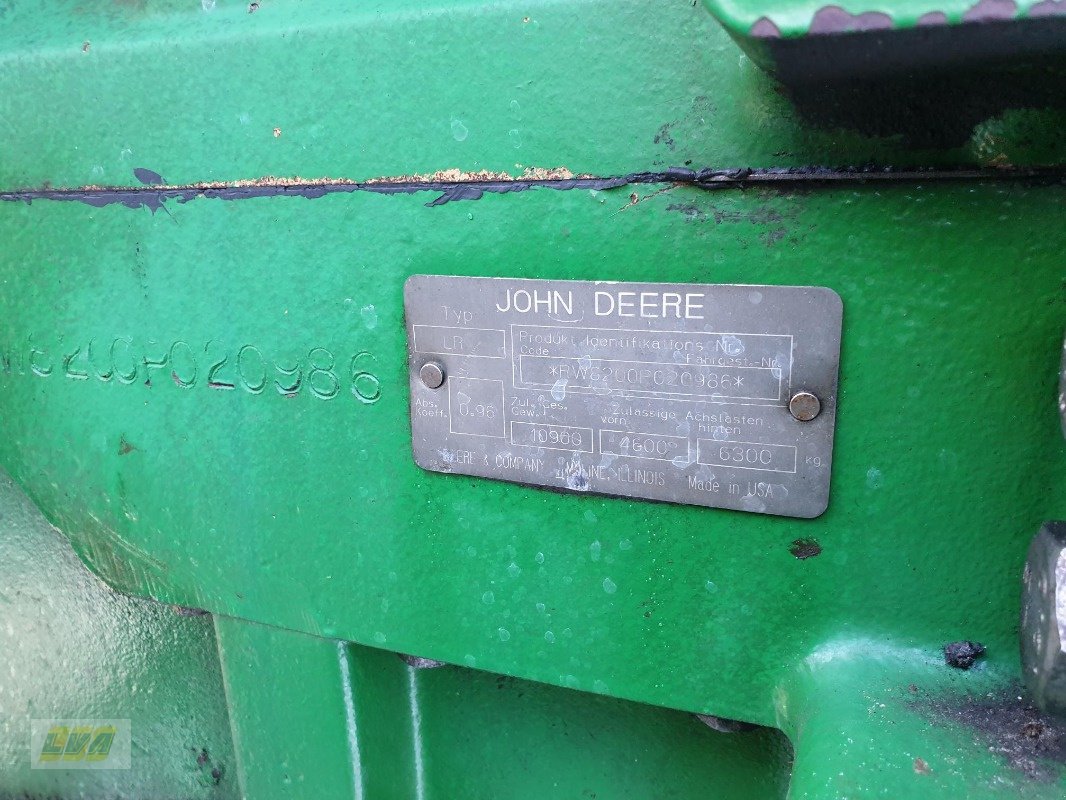Traktor des Typs John Deere 8200, Gebrauchtmaschine in Schenkenberg (Bild 15)